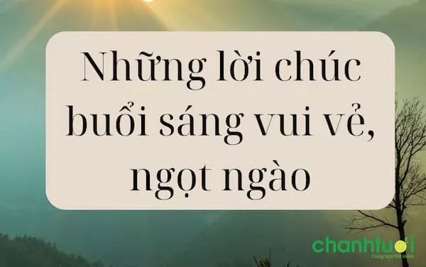 100+ lời chúc buổi sáng hay cho người yêu, bạn bè mới 2024