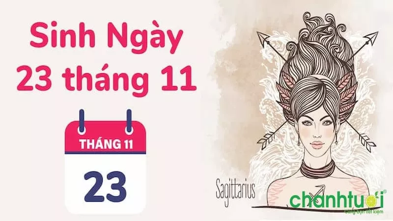 23/11 thuộc cung Nhân Mã