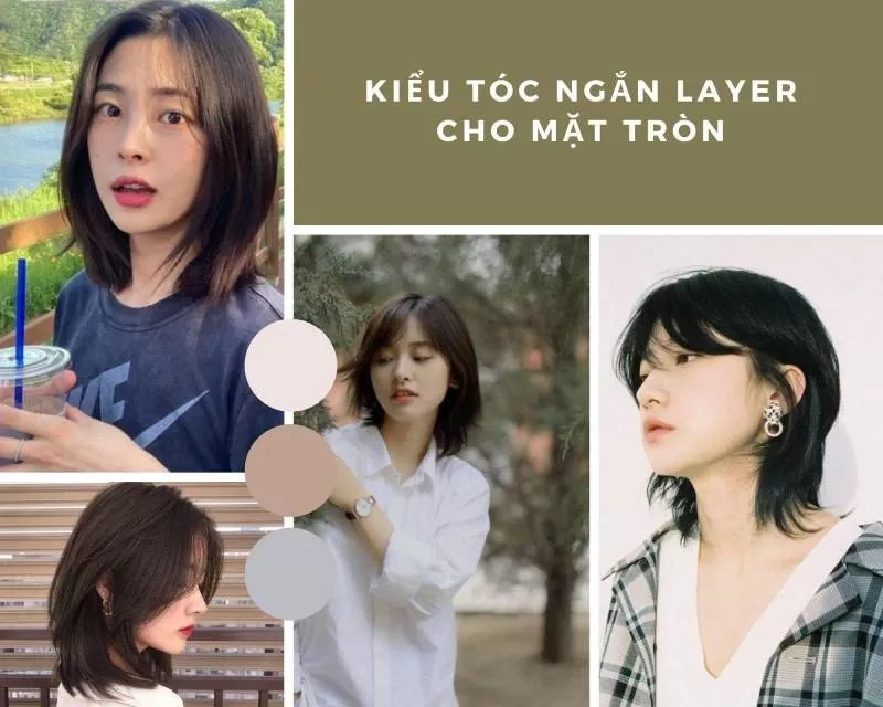 30+ kiểu tóc layer nữ mặt tròn đẹp, thời trang nhất 2024