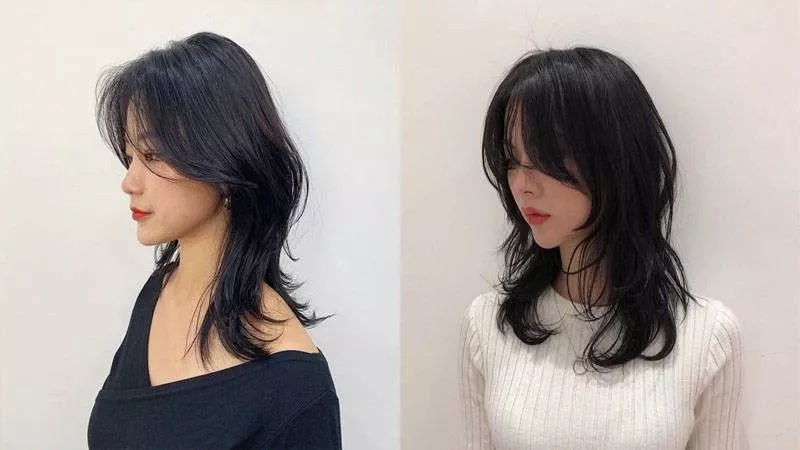 alt: Kiểu tóc layer mullet