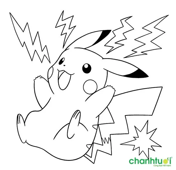 alt: Pikachu đang nằm ngủ