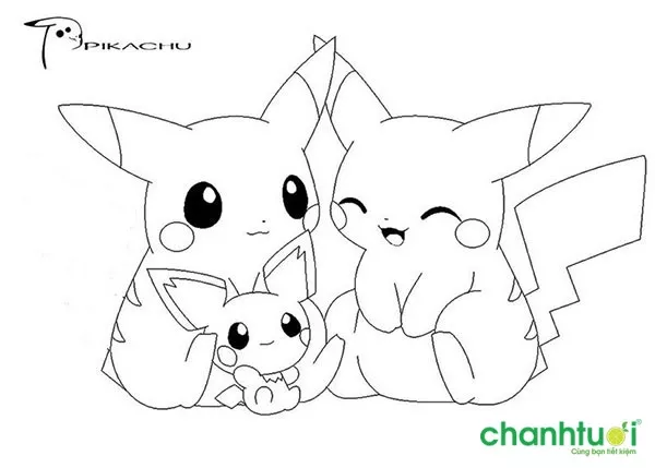 alt: Pikachu với biểu cảm đáng yêu