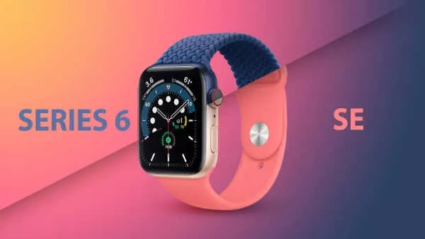 alt text: Apple Watch Series 6 với nhiều màu sắc thời trang