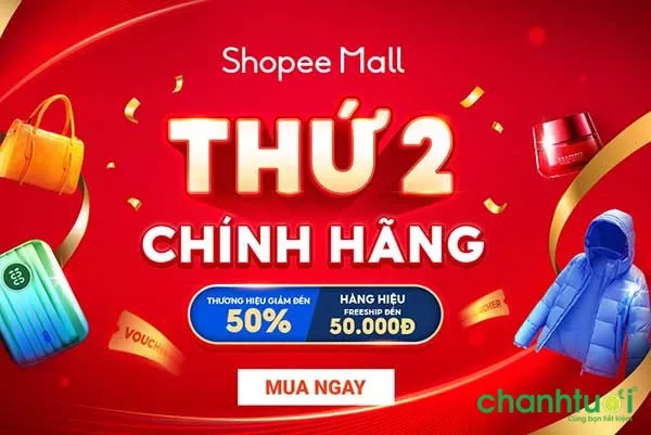 alt text: Banner quảng cáo chương trình Shopee 15.3 với nhiều ưu đãi hấp dẫn