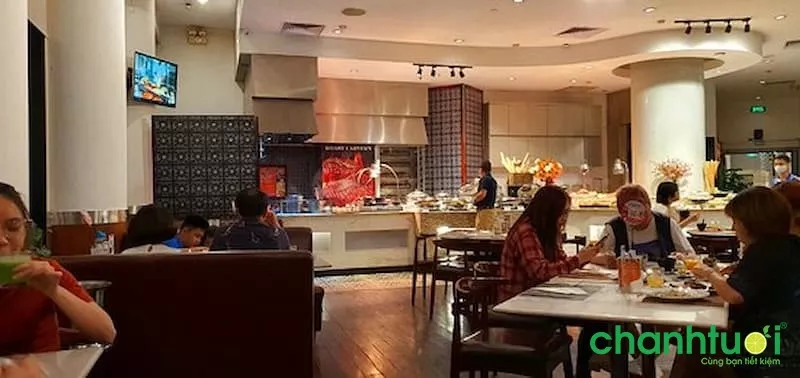 alt text: buffet đa dạng tại Jaspas