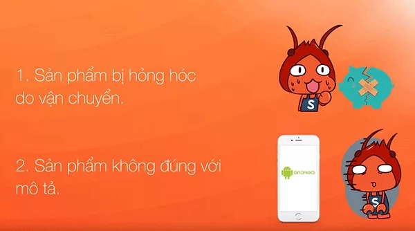 alt text: Cách đóng gói trả hàng Shopee