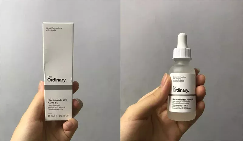 alt text: Chai serum The Ordinary Niacinamide 10% + Zinc 1%