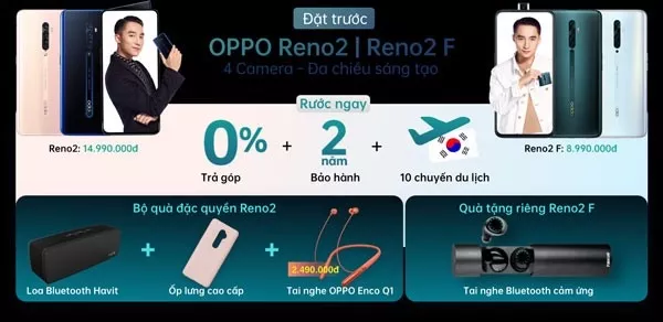 alt text: Chương trình khuyến mãi Oppo Reno2