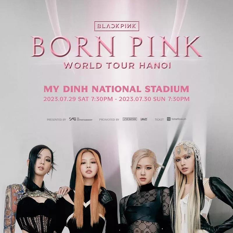 alt text: Đặt mua vé BLACKPINK online