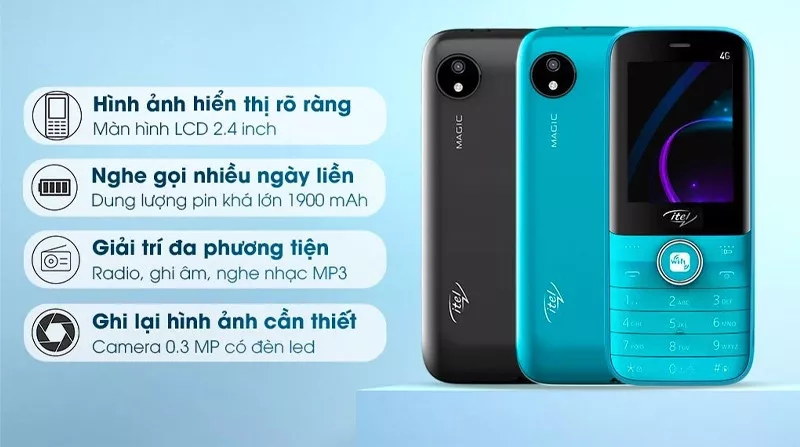 alt text: Điện thoại Itel it9210