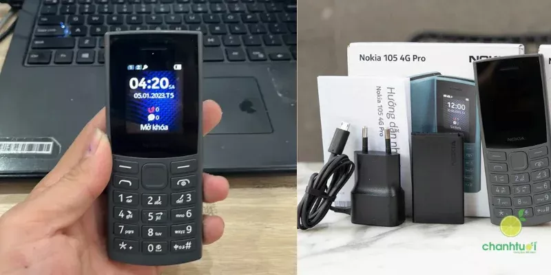 alt text: Điện thoại Nokia 105 4G Pro