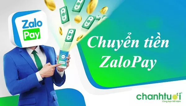 alt text: Giao diện chuyển tiền trên ứng dụng ZaloPay