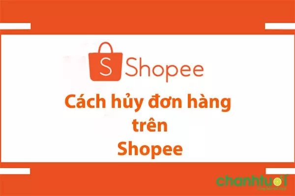 alt text: Giao diện hủy đơn hàng trên Shopee