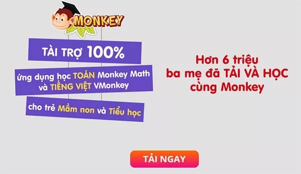 alt text: Giao diện ứng dụng VMonkey với hình ảnh minh họa truyện