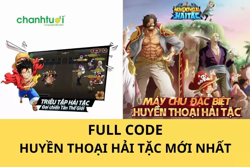 Alt text: Hình ảnh code Huyền Thoại Hải Tặc