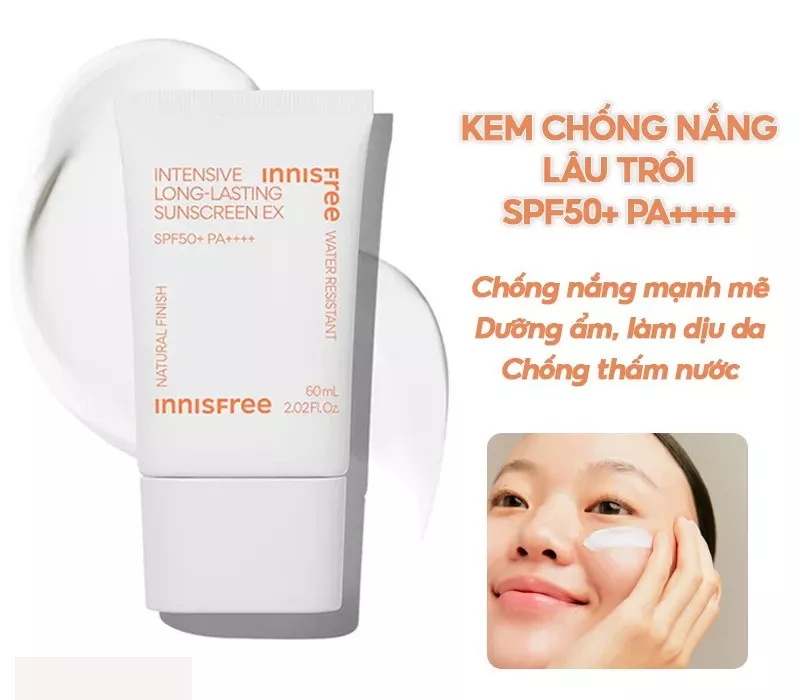 alt text: Hình ảnh kem chống nắng Innisfree