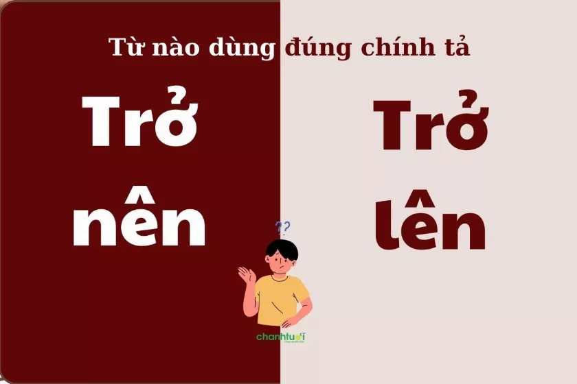 alt text: Hình ảnh minh họa cách dùng trở lên và trở nên