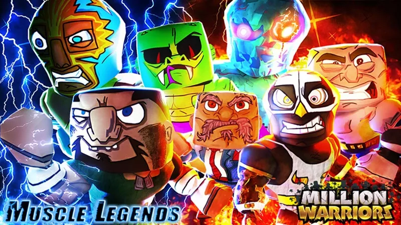 alt text: Hình ảnh minh hoạ cho việc tìm kiếm code Muscle Legends trên các nền tảng khác nhau