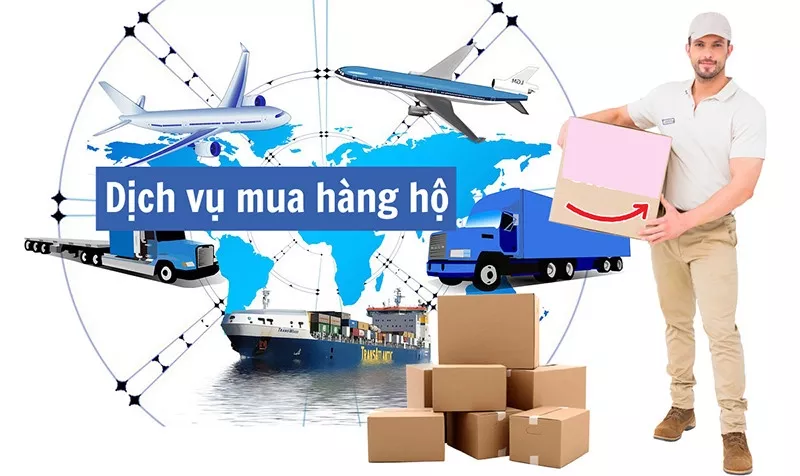 alt text: Hình ảnh minh họa dịch vụ mua hộ hàng nước ngoài