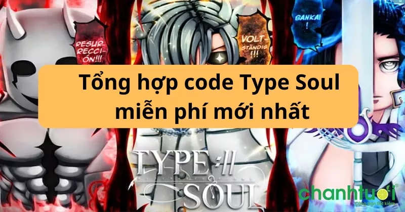 alt text: Hình ảnh minh họa giao diện nhập code trong game Type Soul