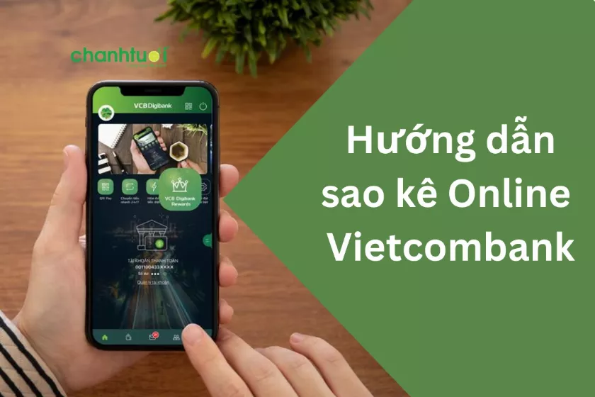 alt text: hình ảnh minh họa giao diện sao kê online Vietcombank