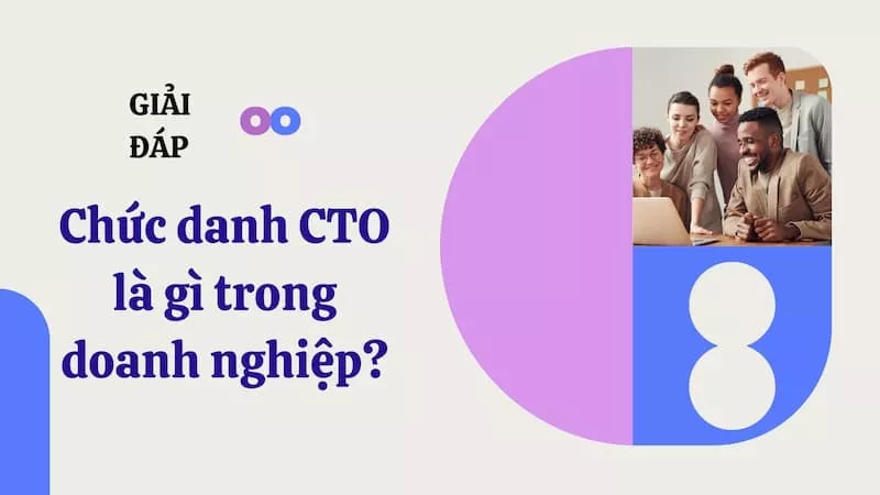 alt text: Hình ảnh minh họa về CTO đang làm việc với máy tính