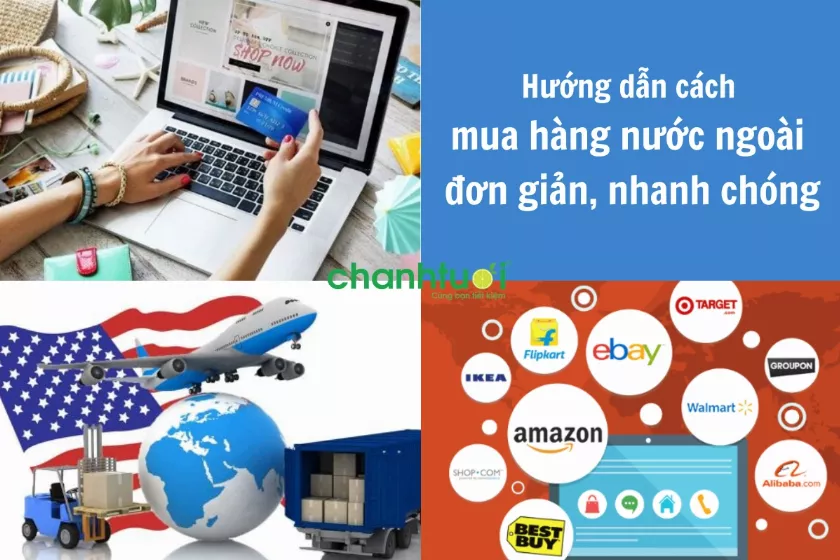 alt text: Hình ảnh minh họa việc mua hàng nước ngoài