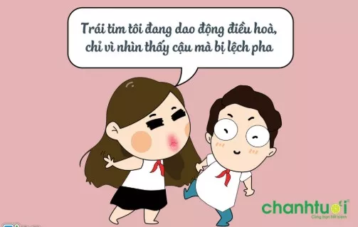 alt text: Hình ảnh những câu thơ thả thính