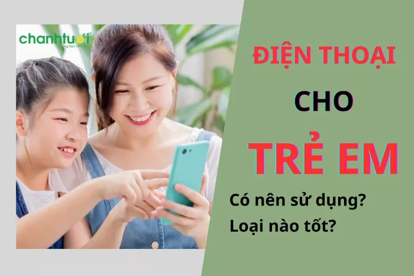 alt text: Hình ảnh tổng hợp các mẫu điện thoại cho trẻ em