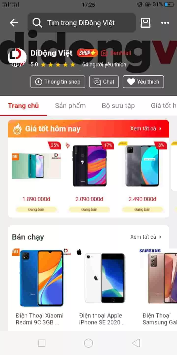 alt text: Kiểm tra tem bảo hành điện thoại