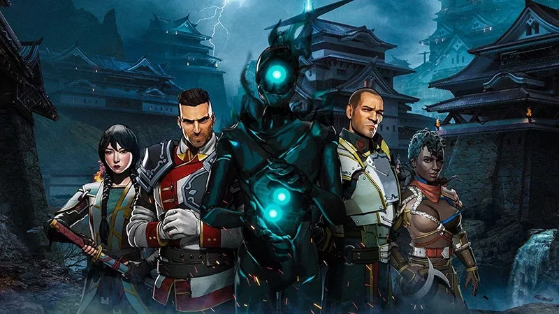 alt text: Nhân vật trong game Shadow Fight 4 đang chiến đấu