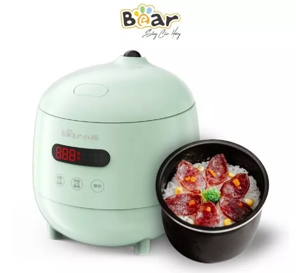 alt text: Nồi cơm điện mini Bear DFB-B12F1 1.2L