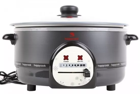 alt text: Nồi lẩu điện Happy Cook HCHP-300A