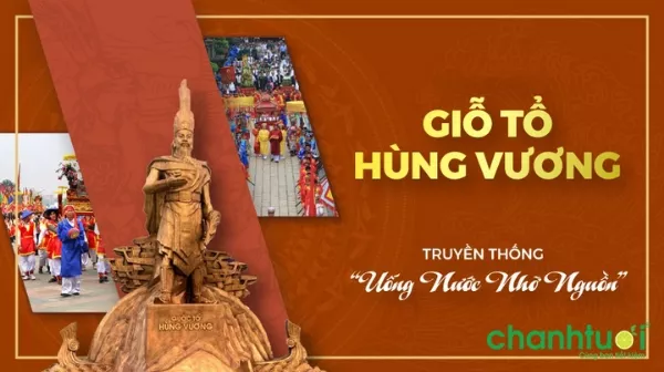 alt text: Quang cảnh Đền Hùng trong ngày Giỗ Tổ