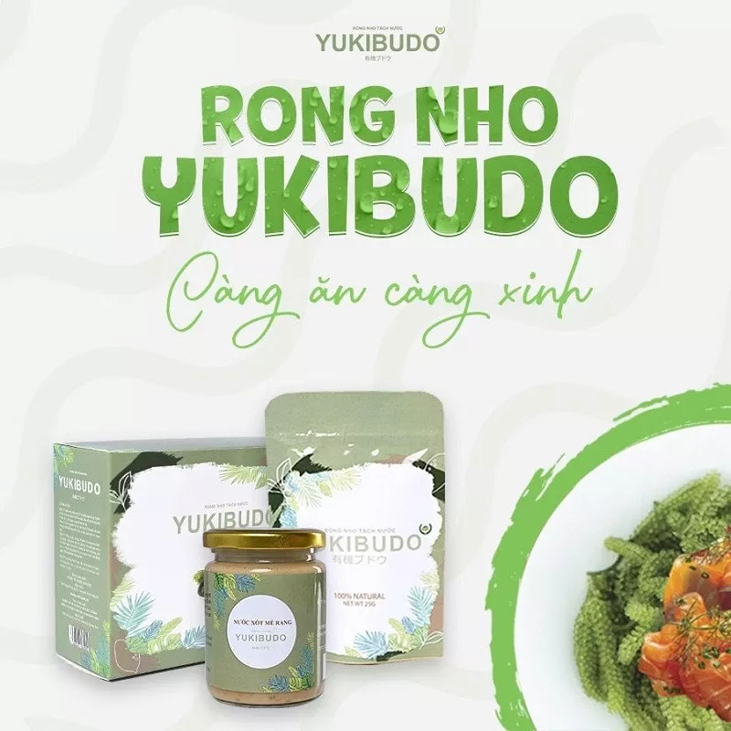 alt text: Rong nho tách nước Yukibudo