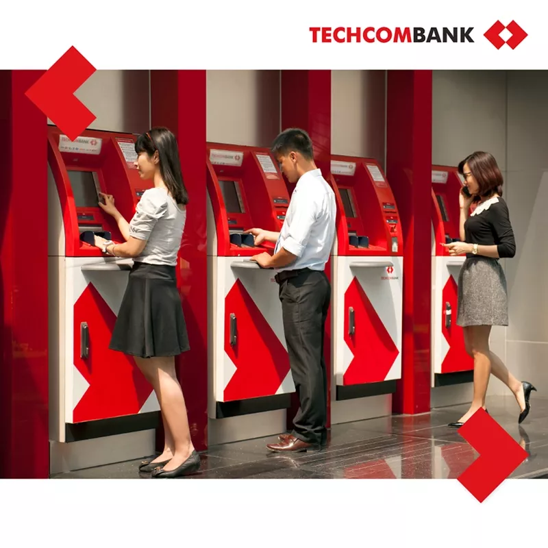 alt text: Sao kê Techcombank qua ATM