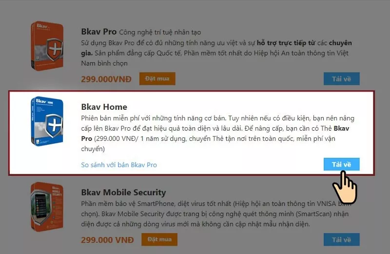 alt text: Tải Bkav Home miễn phí