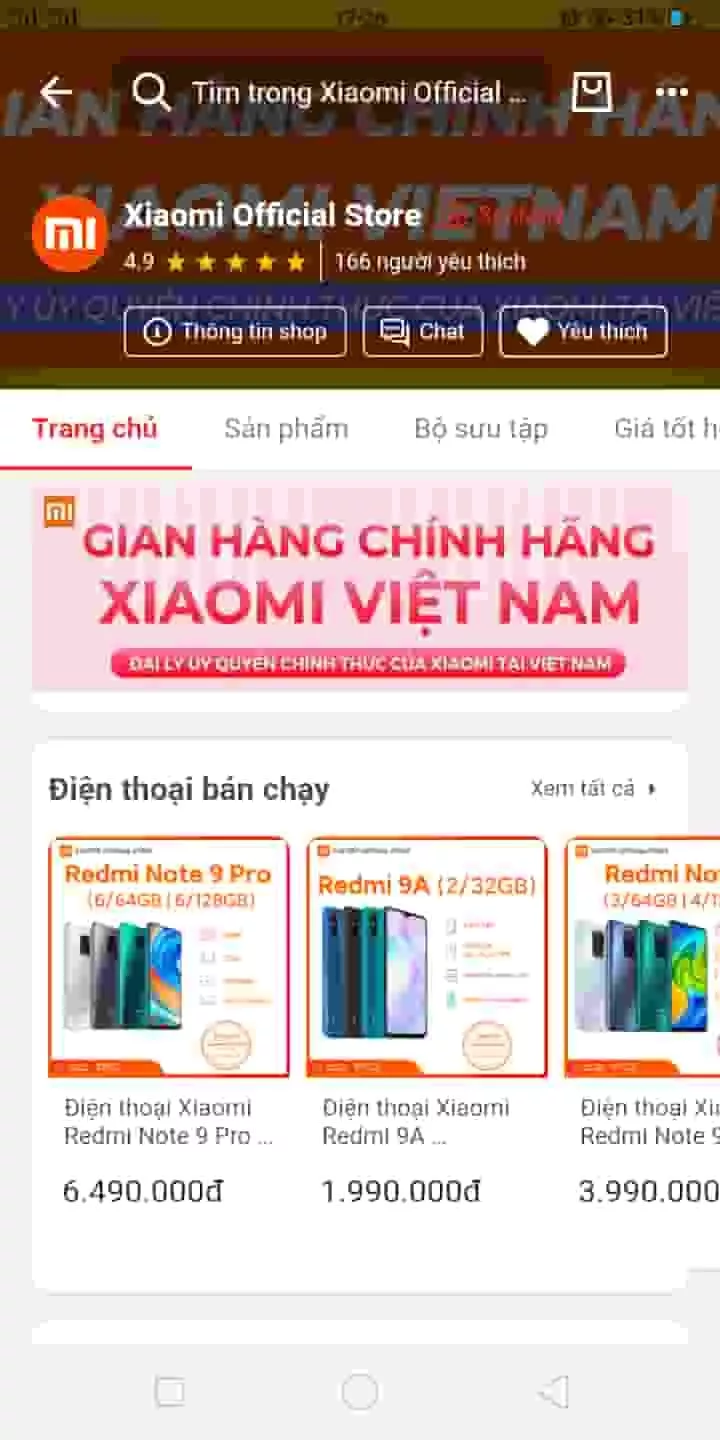 alt text: Thanh toán khi mua điện thoại trên Sendo