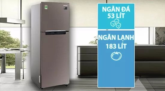 alt text: Tủ lạnh Samsung Inverter RT29K5012S8 (300L)