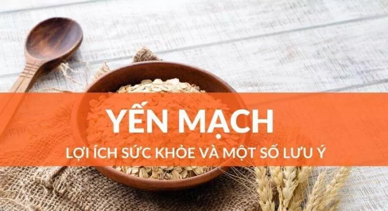 alt text: Yến mạch hỗ trợ giảm cân và tốt cho sức khỏe tim mạch