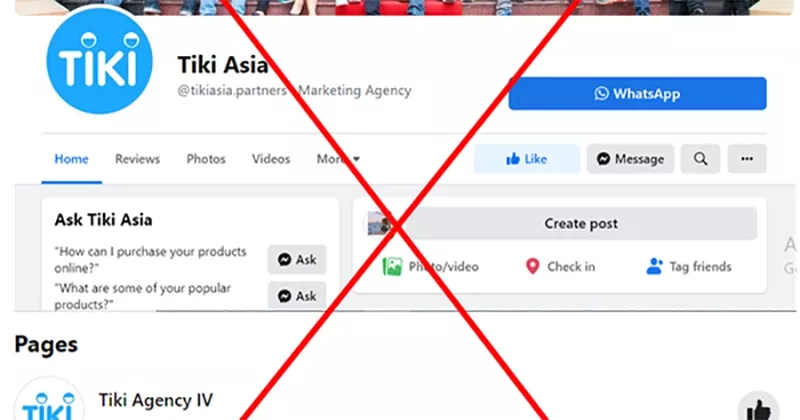 alt: Website giả mạo Tiki