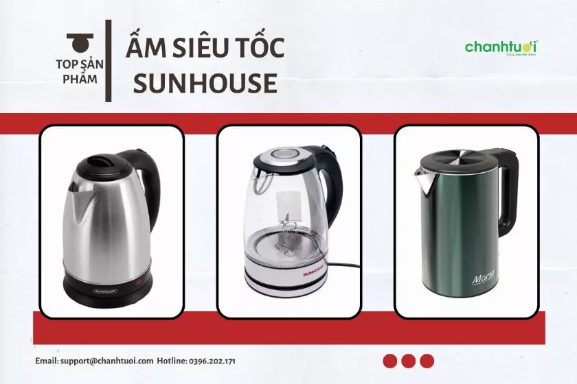 Ấm siêu tốc Sunhouse