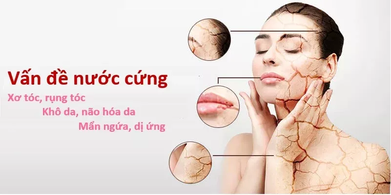 Ảnh hưởng của nước cứng đối với làn da 2