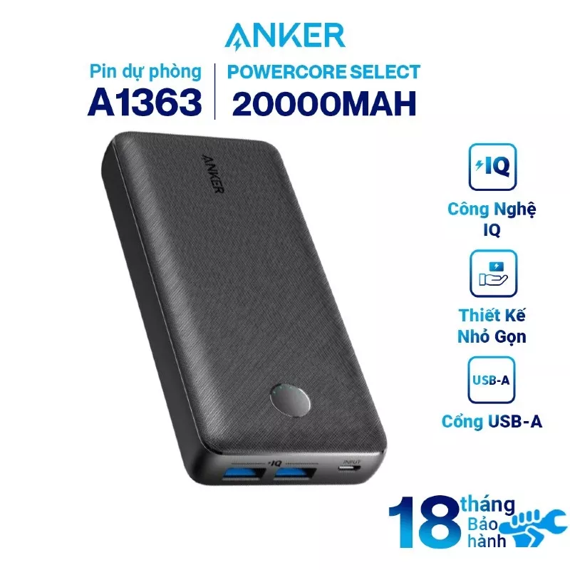 Anker PowerCore Select 20000mAh - A1363