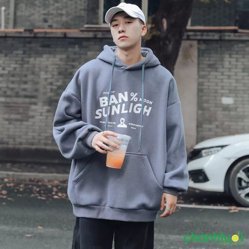 Áo hoodie dễ mặc, dễ phối đồ