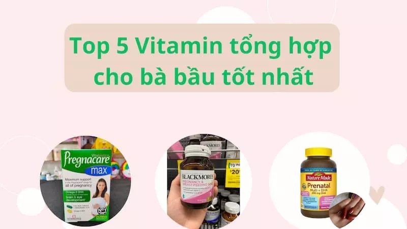 Bà bầu đang tìm hiểu về vitamin tổng hợp