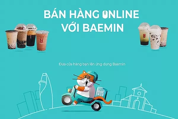 Baemin đăng ký cửa hàng