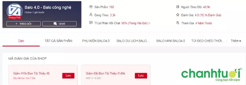 BALO 4.0 tiện lợi