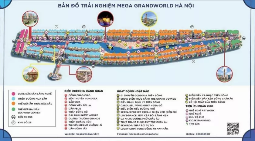 Bản đồ trải nghiệm Mega Grand World