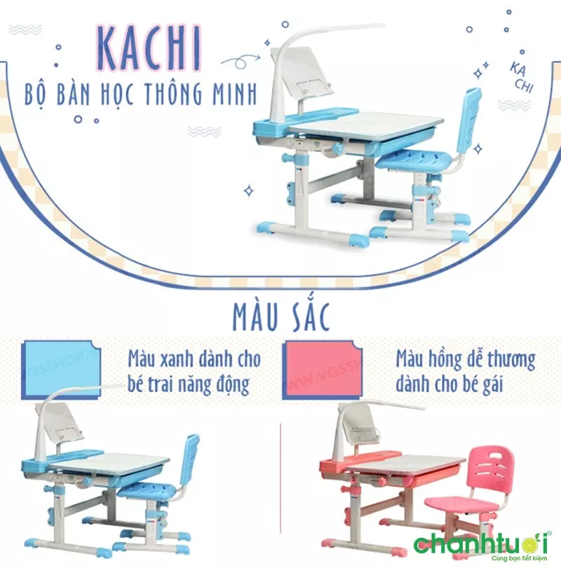 Bàn học chống gù Kachi MK-102